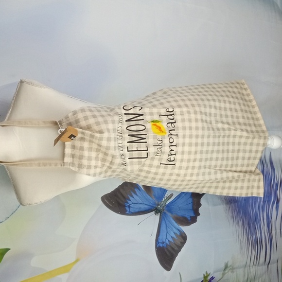 Mabelle Lemons Printed Kitchen Apron - Picture 1 of 3